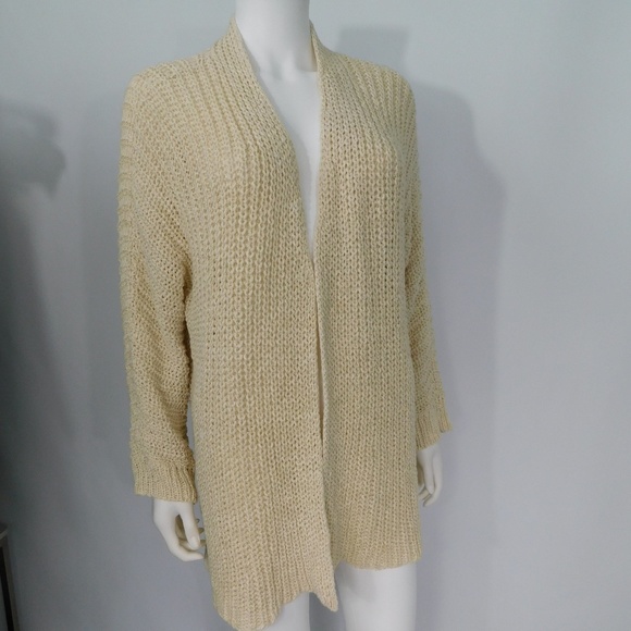 chunky loose knit cardigan